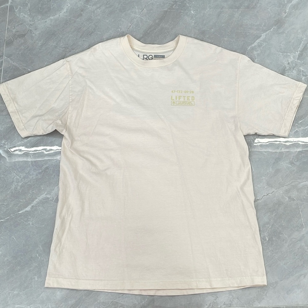 Men’s LRG Lifted Research Group Safari Cotton Short Sleeve Shirt XL